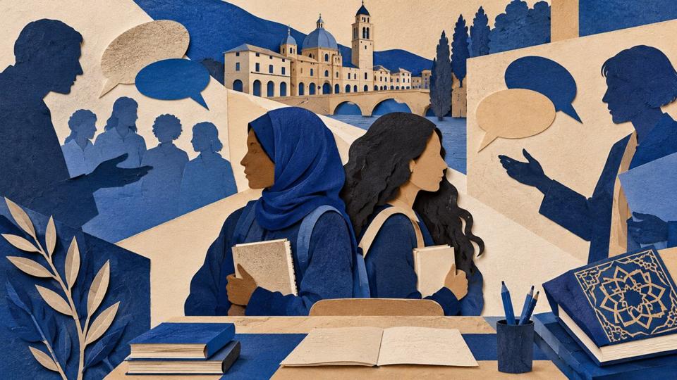 Symbolische Illustration zu : Bei Padua: Streit über Arabischsprechen in der Schule