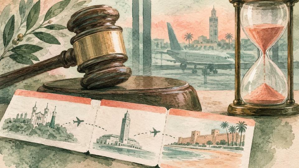 Illustrazione simbolica per : Royal Air Maroc: sentenza per un ritardo verso Agadir