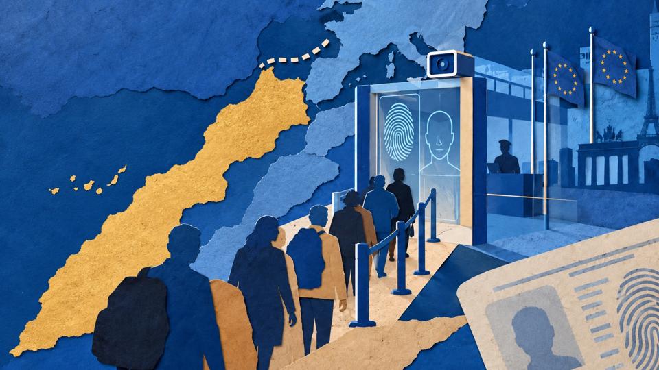 Symbolische Illustration zu : Europäische Grenzen: Tatsächlichen EES-Start überprüfen