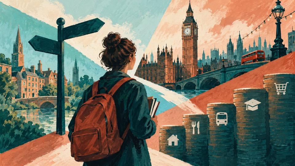 Symbolische Illustration zu : Britisches Studienvisum: Finanznachweise von Gebühren unterscheiden