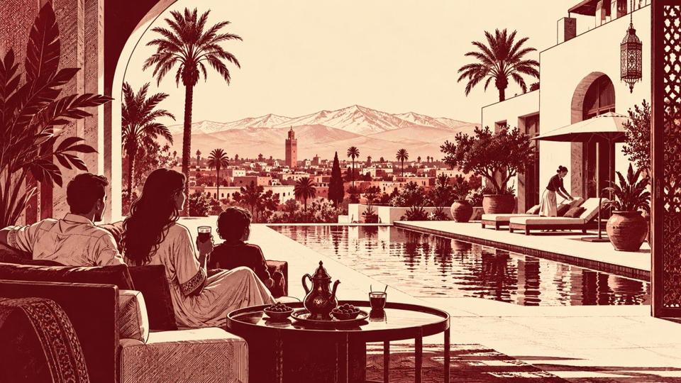 Ilustración simbólica para : Marrakech: los MRE entre los compradores de vivienda de lujo