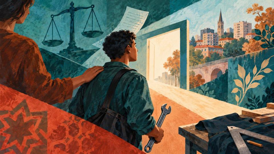 Symbolic illustration for : Montreuil: temporary residence authorisation for a Moroccan graduate