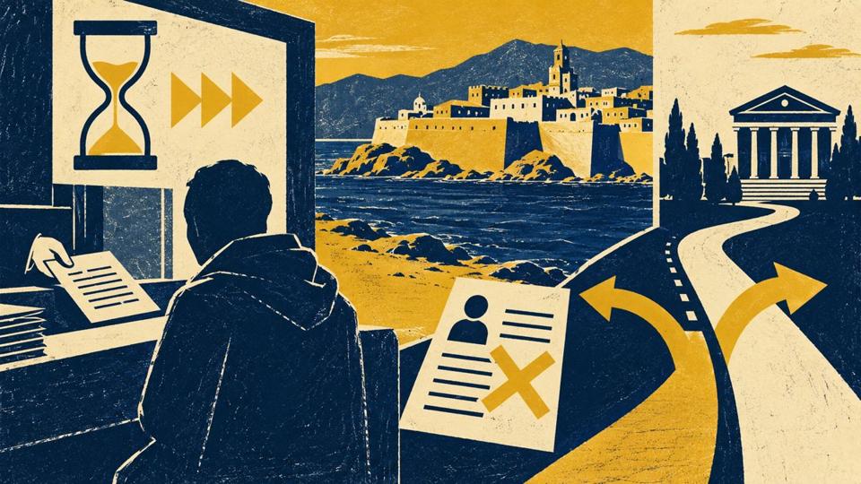 Symbolische Illustration zu : Asyl in Ceuta: Entwurf für strengere Verfahren berichtet