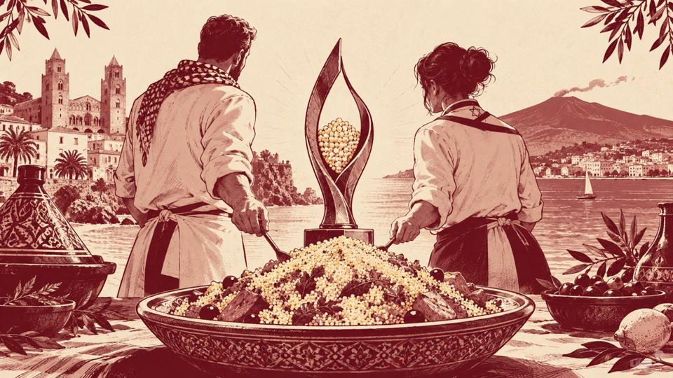 Illustrazione simbolica per : Cous Cous Fest: un riconoscimento a Badr Benjelloun in Sicilia